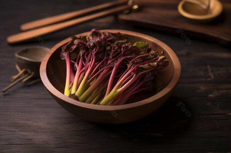 美味食物桌上的一盘香椿食材,高清,摄影图,摄影图片,图片大全,摄影图免费下载